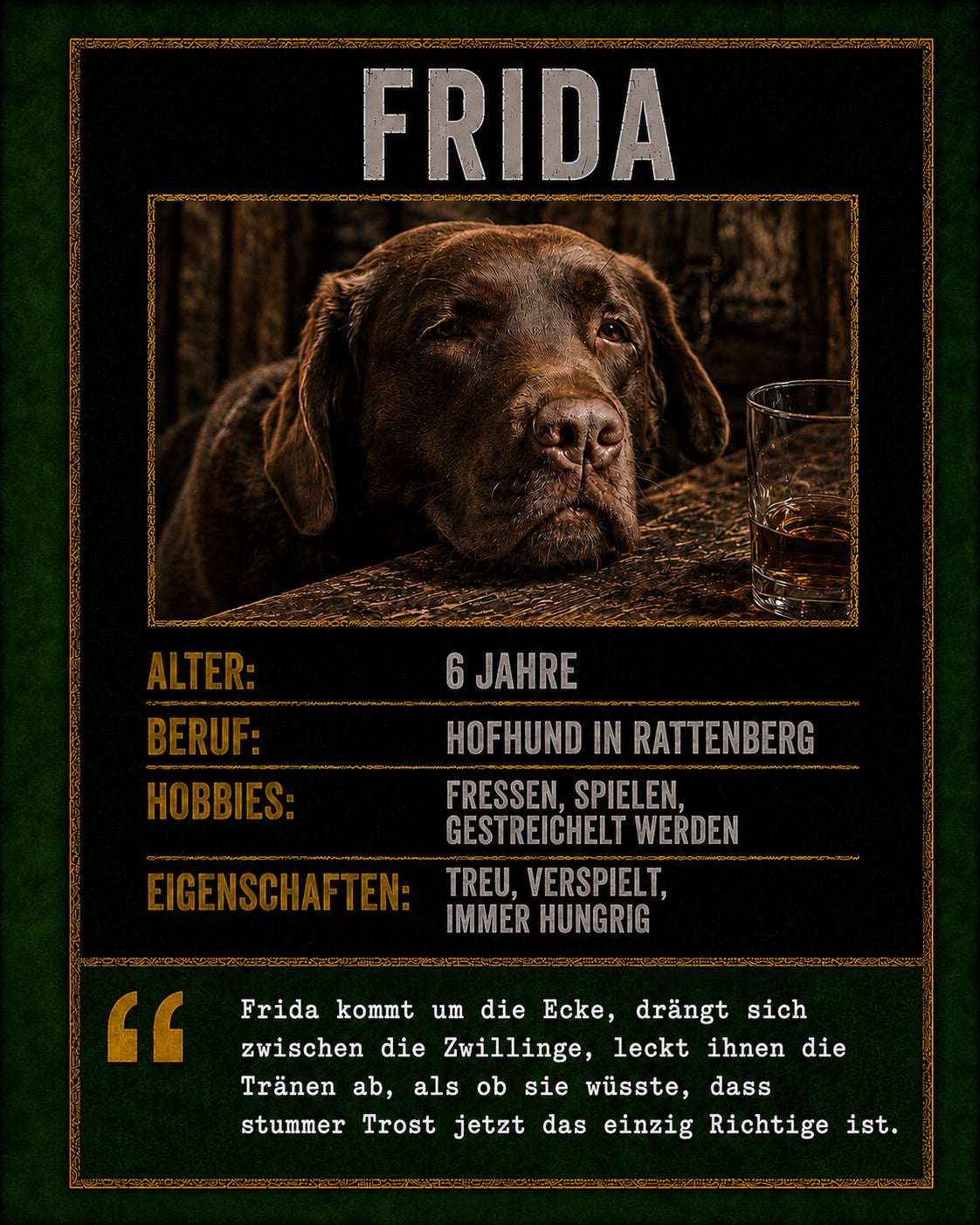 Steckbrief von Frida