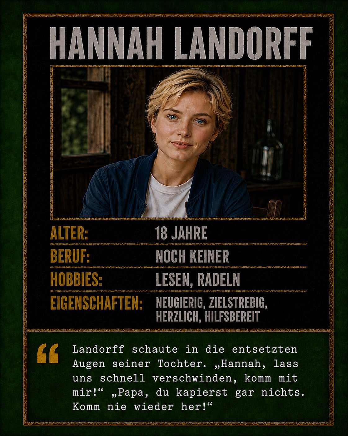 Steckbrief von Hannah Landorff