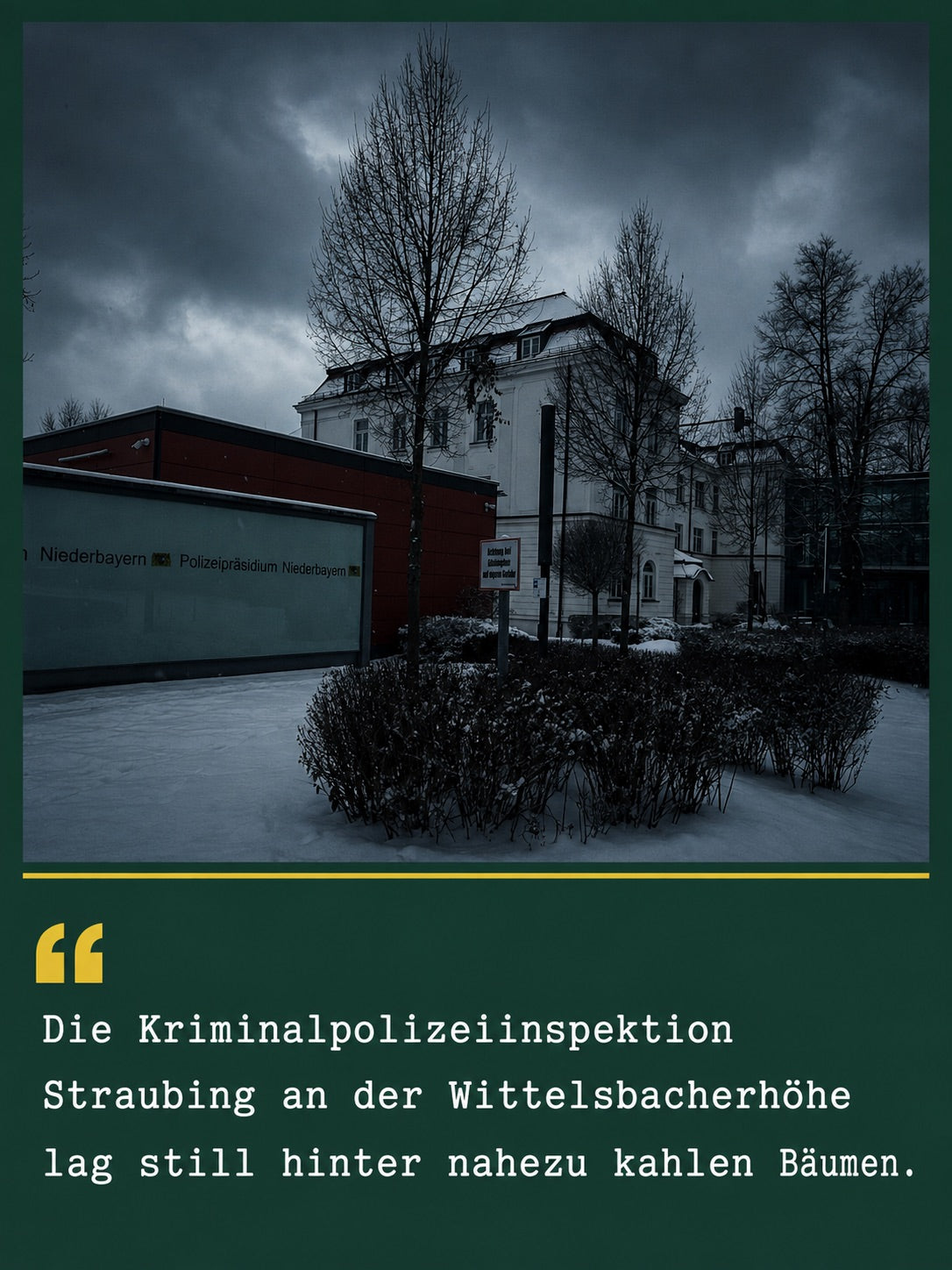 Polizeipräsidium Niederbayern